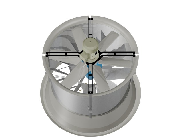 Ventilador 3D Cow cooling