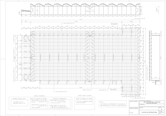 Estructura. Planta general