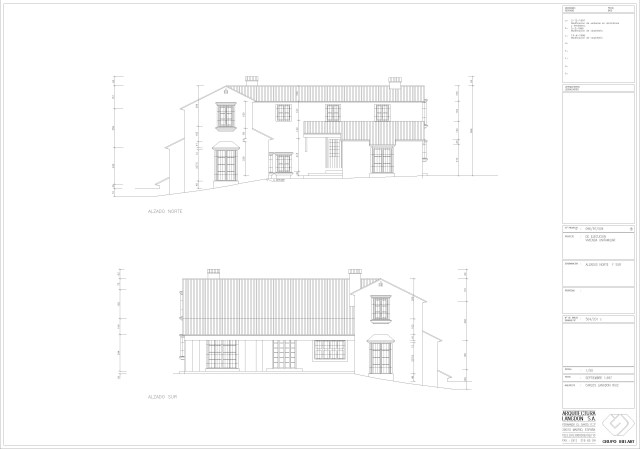 Arquitectura. Alzados