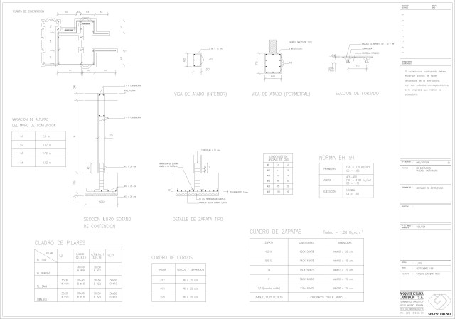 Estructura. Detalles consrtuctivos